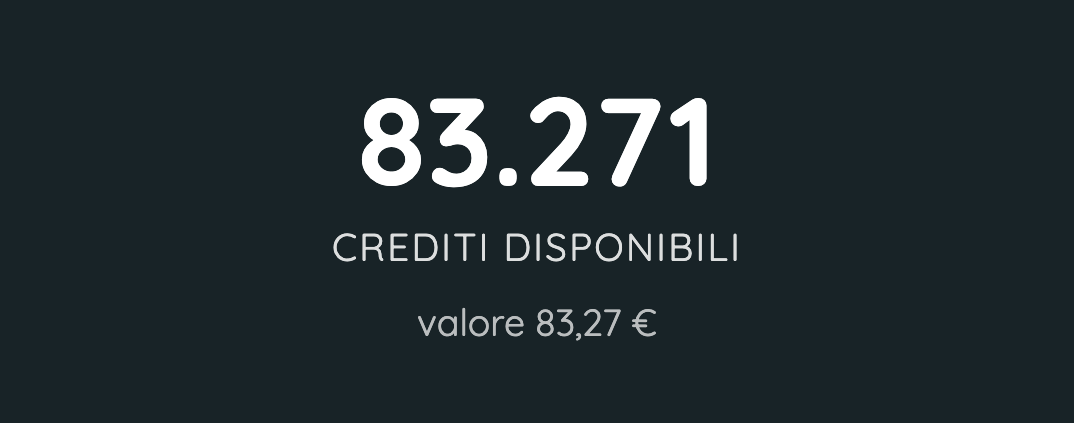 Il tuo saldo